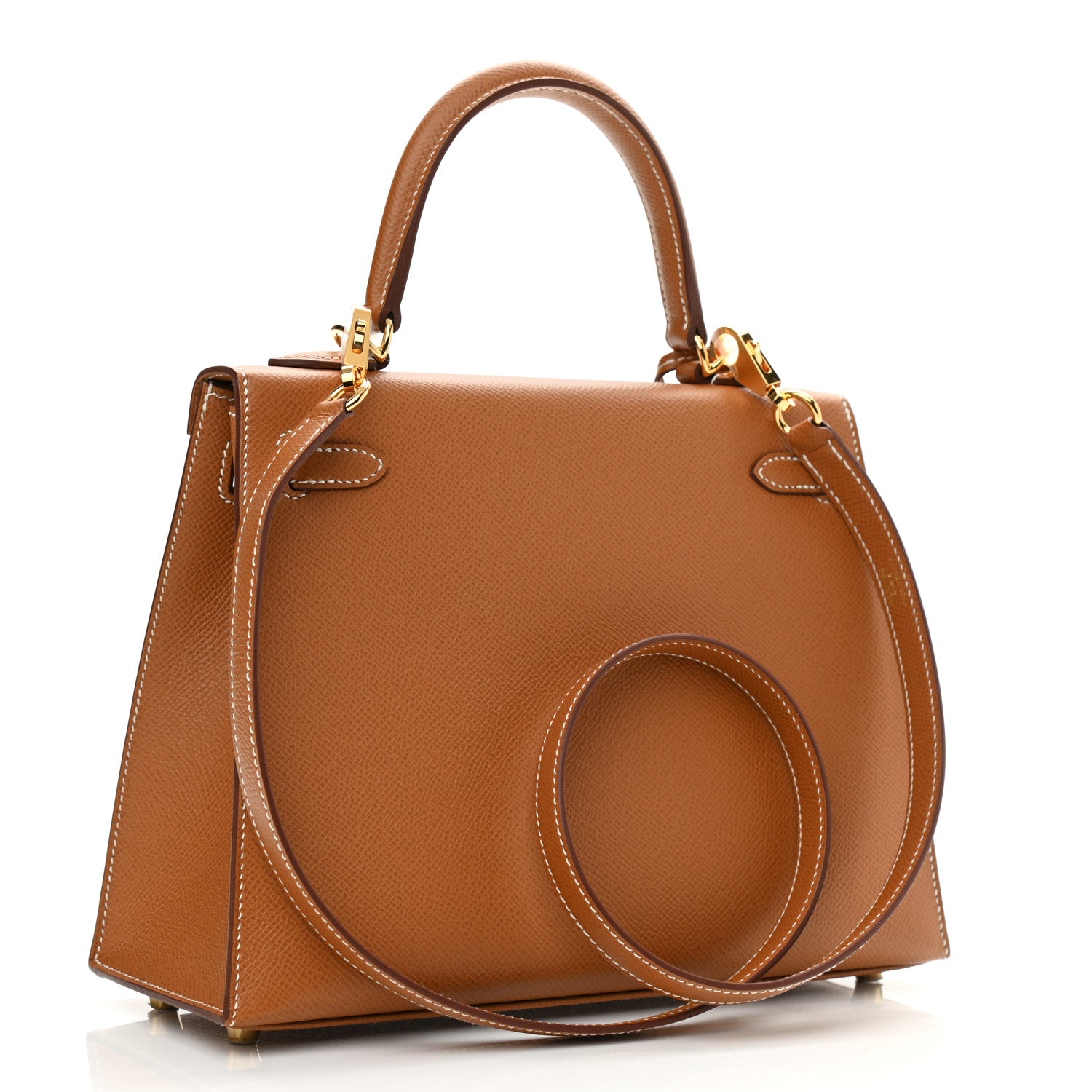 Hermes Epsom Kelly Sellier 25 Gold 3 of 11