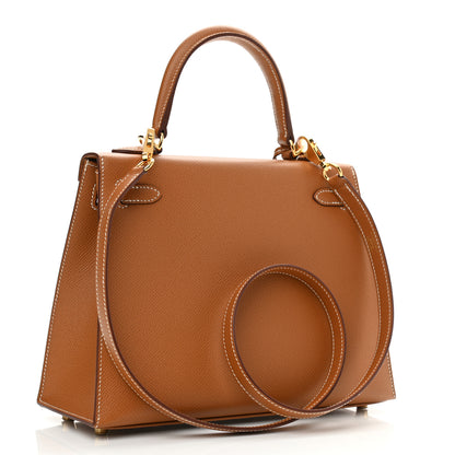 Hermes Epsom Kelly Sellier 25 Gold 3 of 11