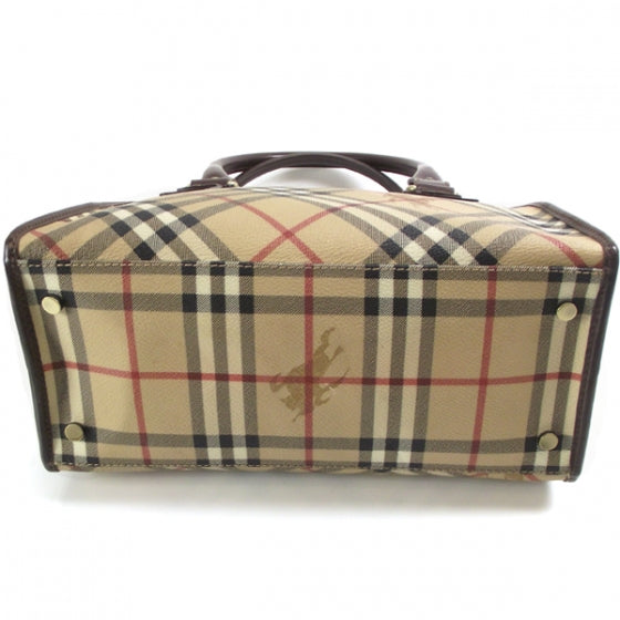 Burberry Haymarket Check Plaid Tote 4 of 11