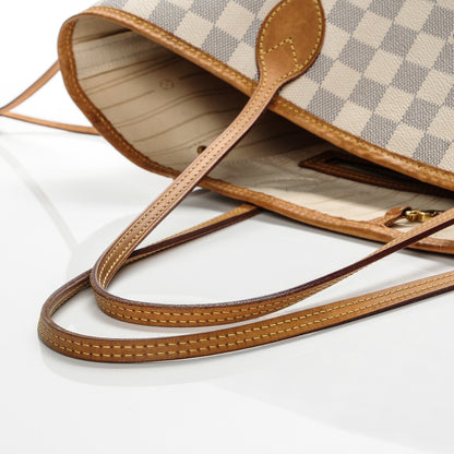 Louis Vuitton Damier Azur Neverfull MM 5 of 8