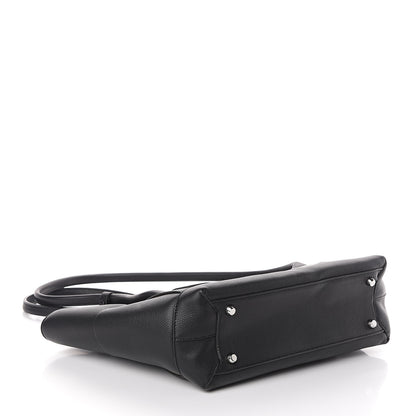 Bottega Veneta Grained Calfskin Maxi Intrecciato Medium Arco Black 3 of 8