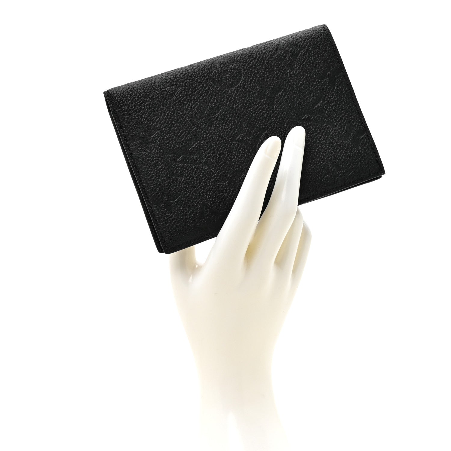 Louis Vuitton Empreinte Monogram Passport Cover Black 2 of 6