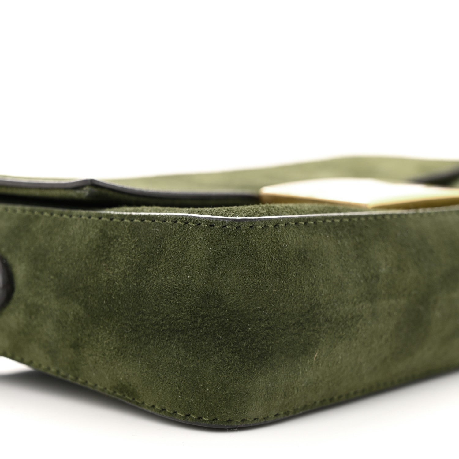 Fendi Chamois Mini Baguette Amazzonia 9 of 11