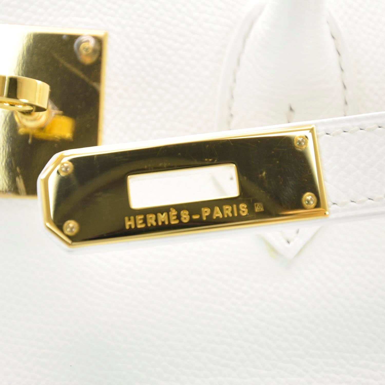 Hermes Epsom BIRKIN 35 White 9 of 10