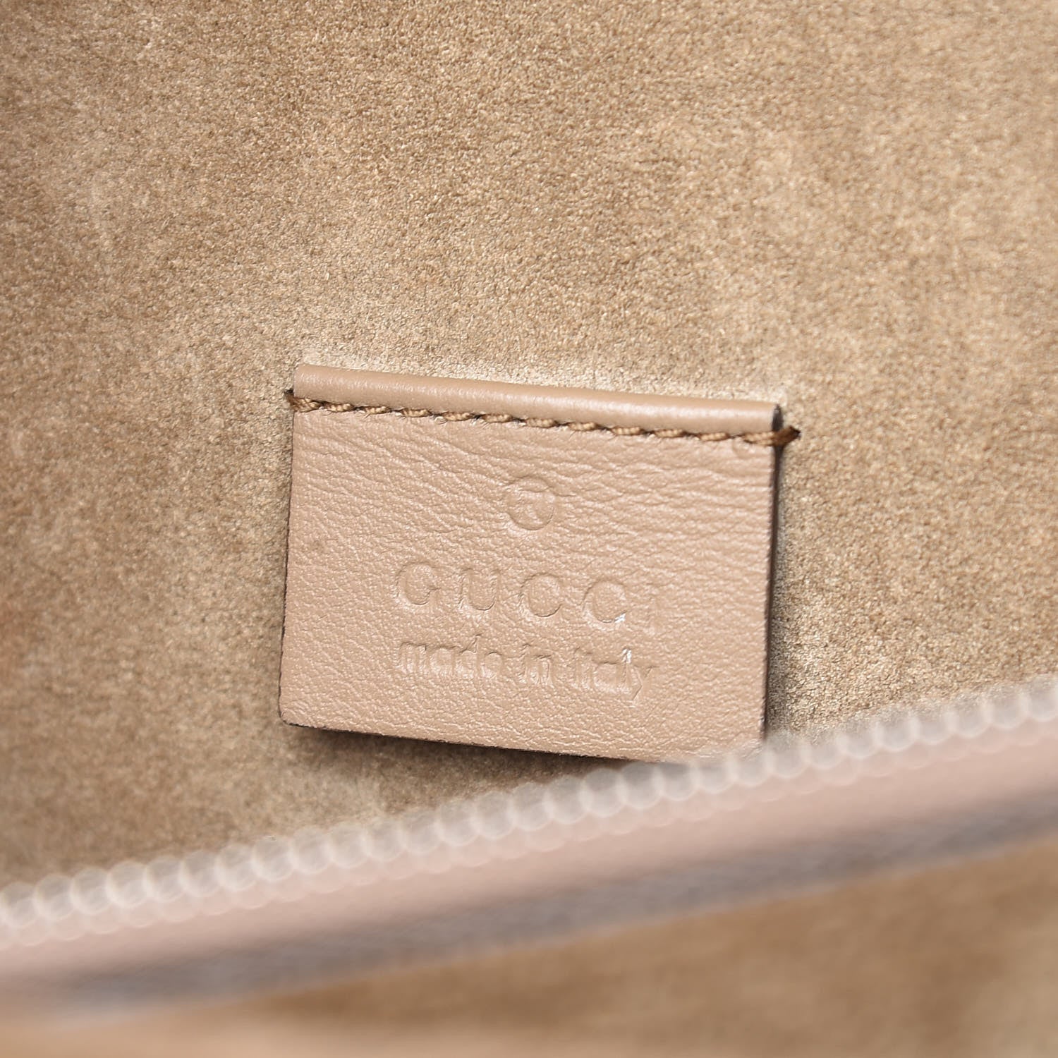 Gucci GG Supreme Monogram Small Dionysus Shoulder Bag Taupe 6 of 12
