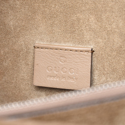 Gucci GG Supreme Monogram Small Dionysus Shoulder Bag Taupe 6 of 12