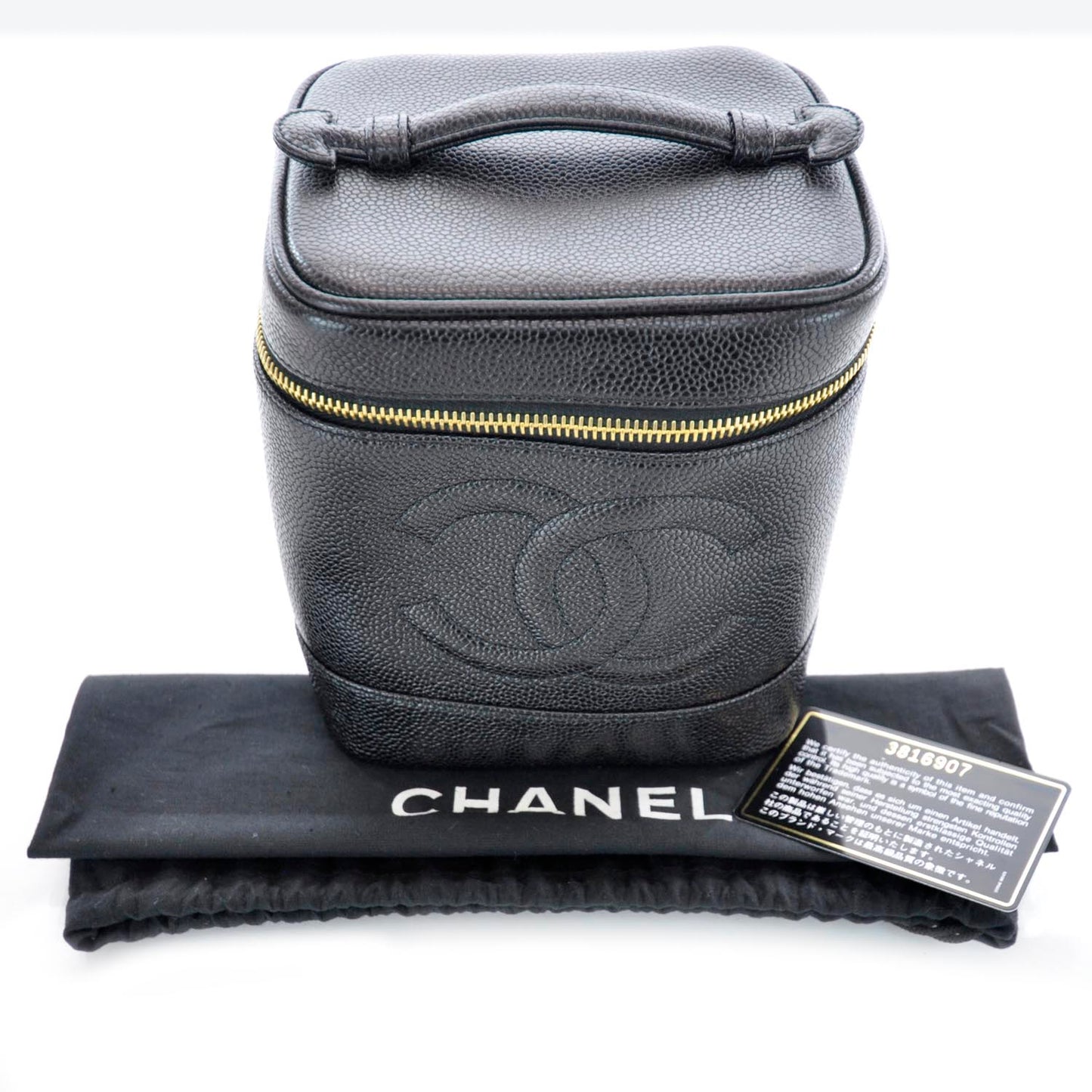 Caviar Cosmetic Bag Black