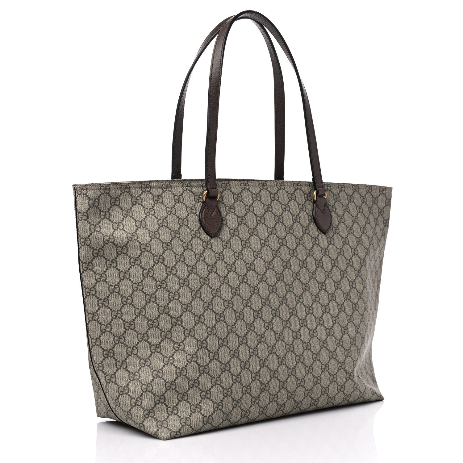 Gucci GG Supreme Monogram Medium Ophidia Shopping Tote Ebony 4 of 10