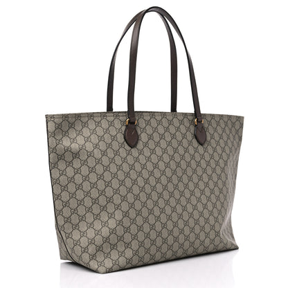 Gucci GG Supreme Monogram Medium Ophidia Shopping Tote Ebony 4 of 10