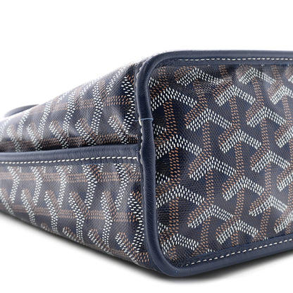 Goyard Goyardine Reversible Mini Anjou Navy 9 of 10