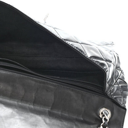 Chanel Vinyl Quilted In the Business Flap Bag Black 5 of 10