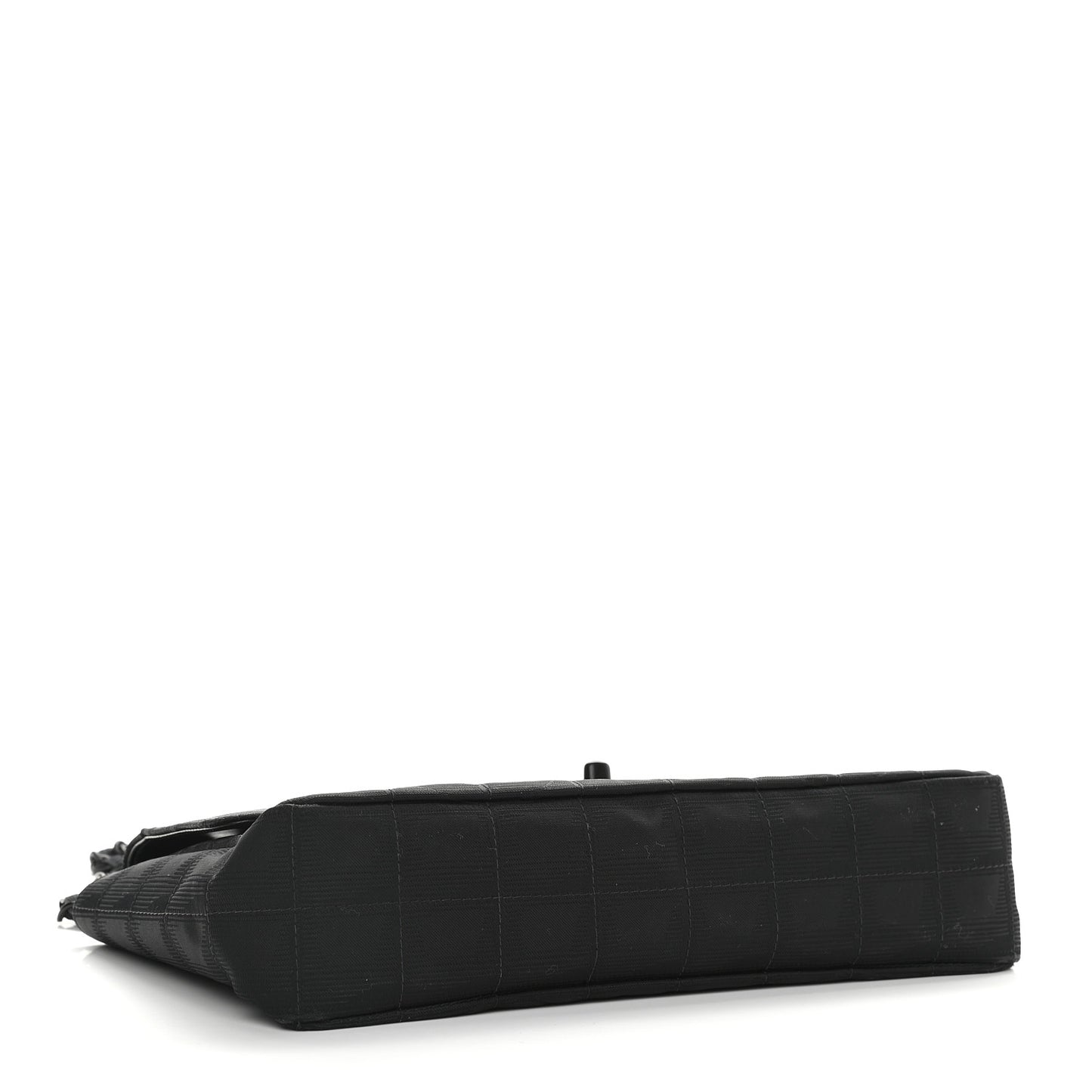 Nylon Medium Travel Flap Black