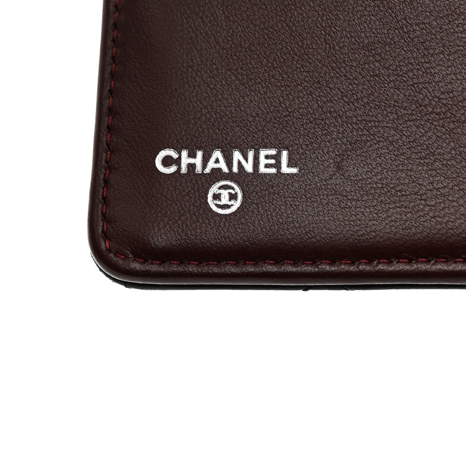 Chanel Lambskin Quilted Yen Wallet Black 6 of 9