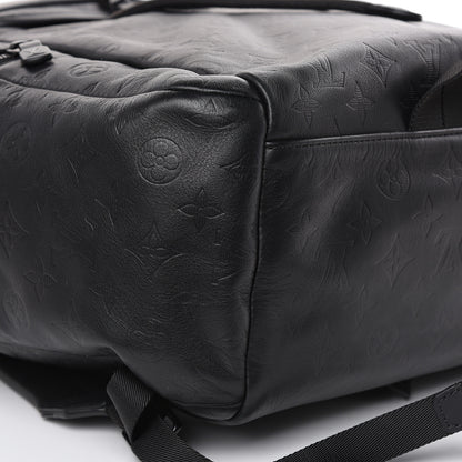Louis Vuitton Calfskin Monogram Shadow Discovery Backpack Black 8 of 10