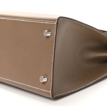 Hermes Epsom Kelly Sellier 28 Etoupe 10 of 11