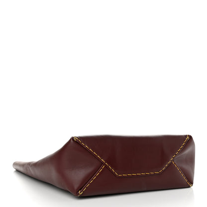 Celine Smooth Calfskin Vertical Cabas Burgundy 4 of 13