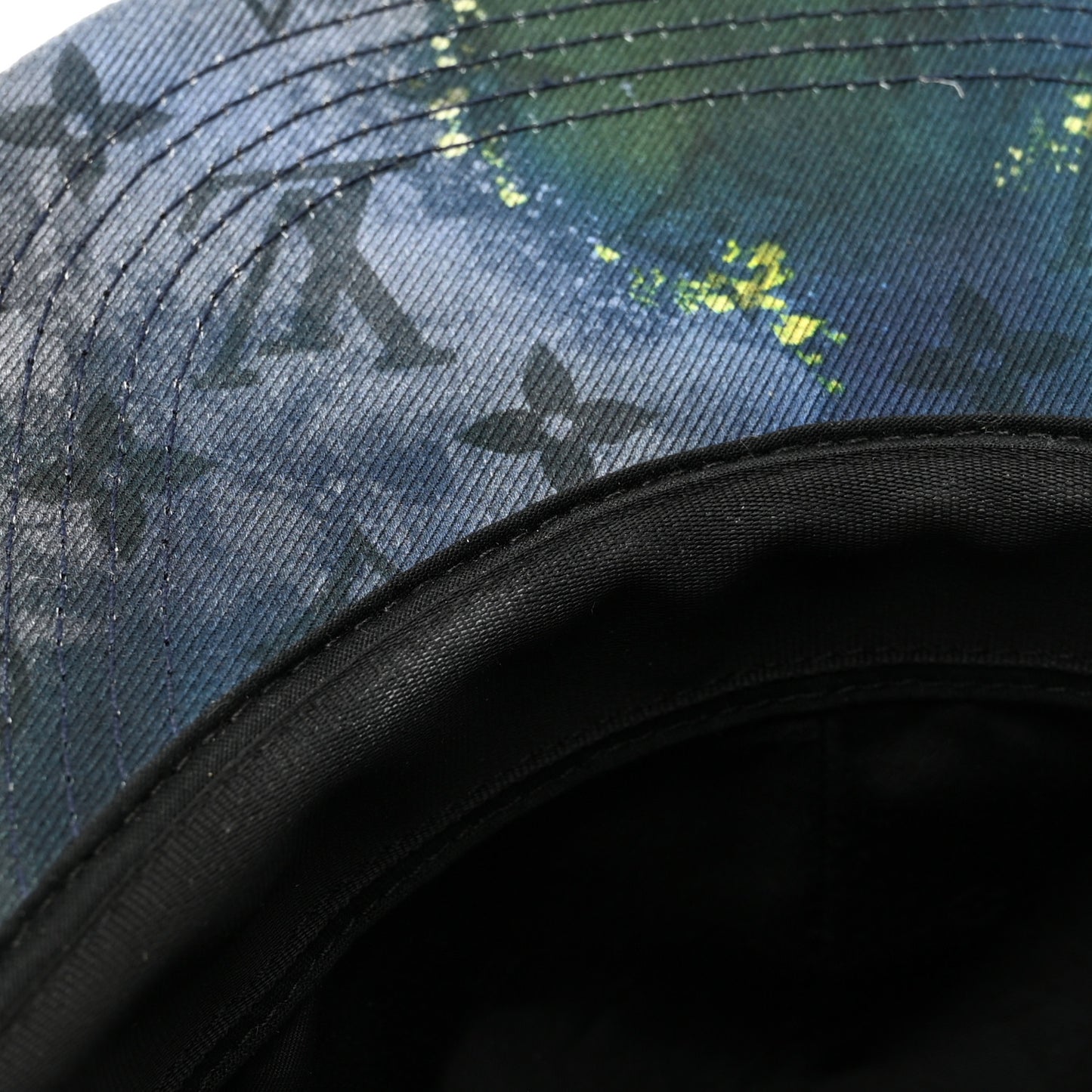 Monogram Tie Dye Cap 58 Multicolor Blue