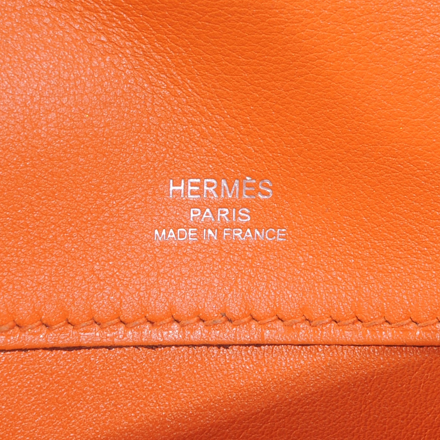 Swift Kelly Cut Clutch Pochette Orange