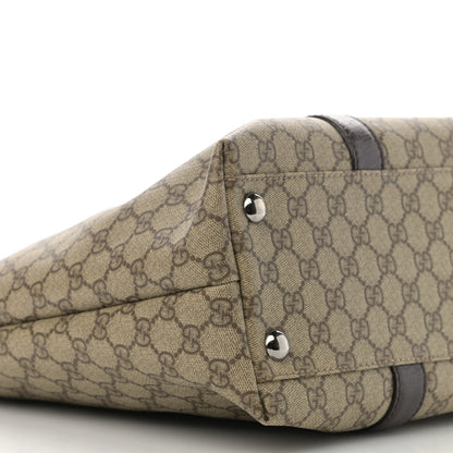 Gucci GG Plus Monogram Tote Dark Brown 9 of 15