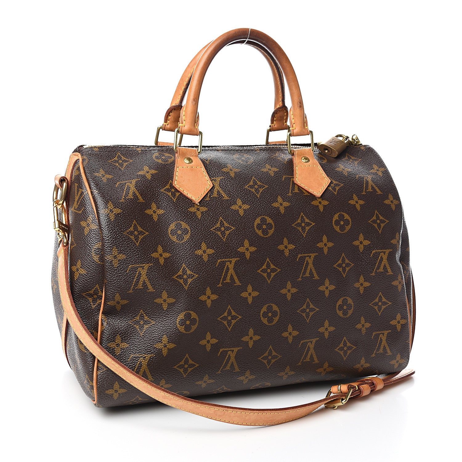 Louis Vuitton Monogram Speedy Bandouliere 30 2 of 13