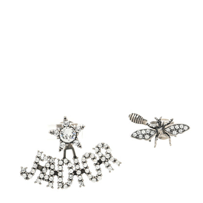 Christian Dior Palladium Crystal J'adior Earrings 1 of 4