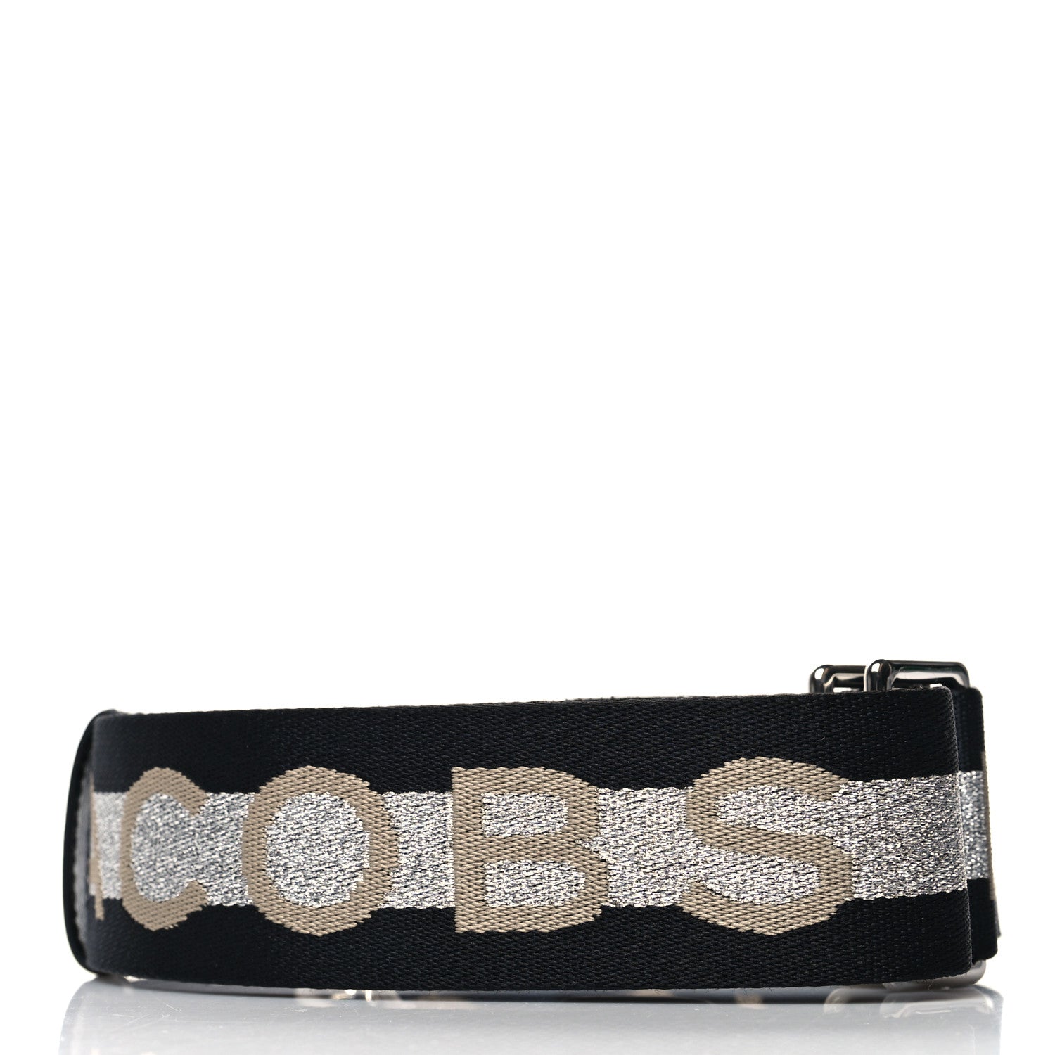 Marc Jacobs Cotton Logo Webbing Strap Aloe 2 of 5