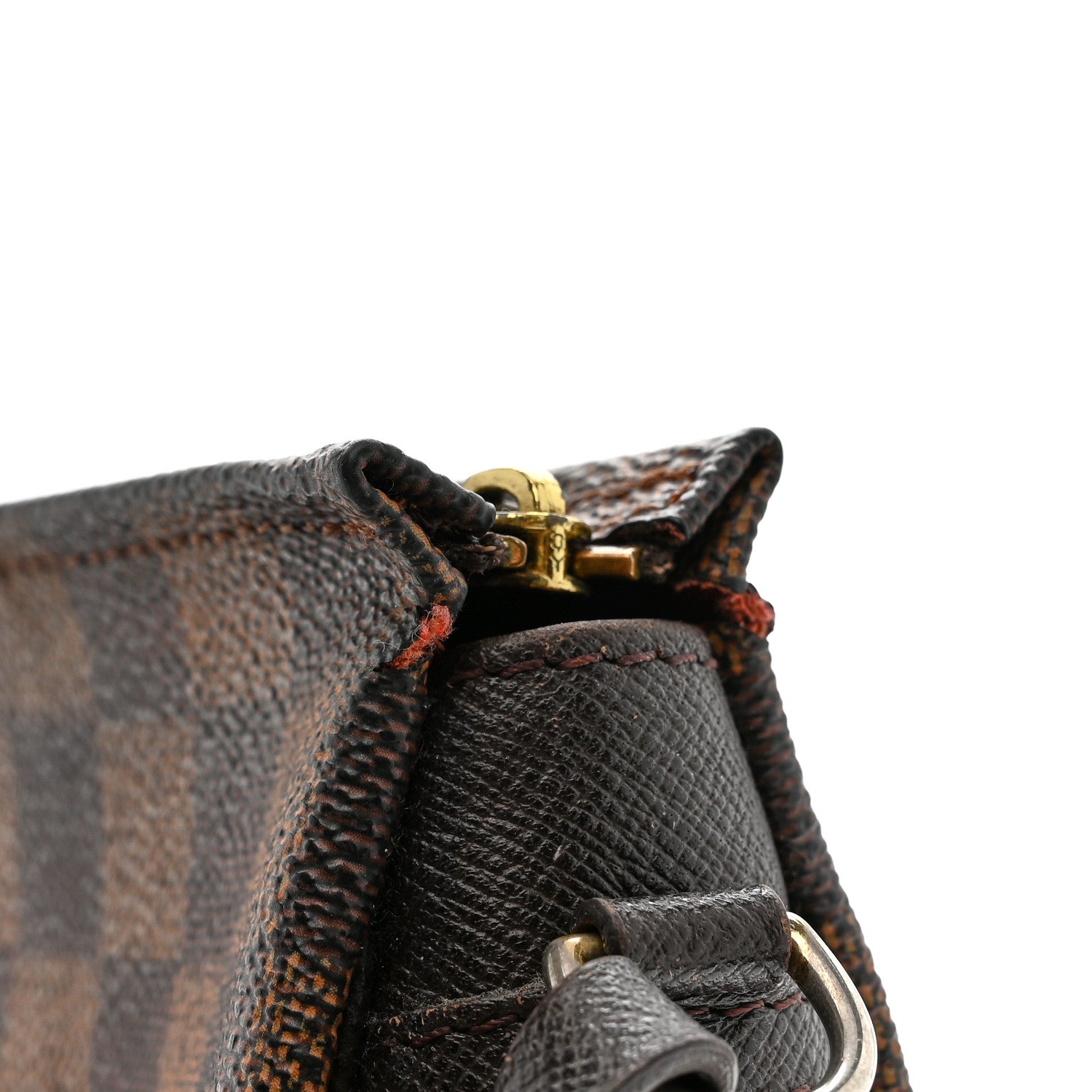 Louis Vuitton Damier Ebene Trousse Make Up Bag Pochette 1879741