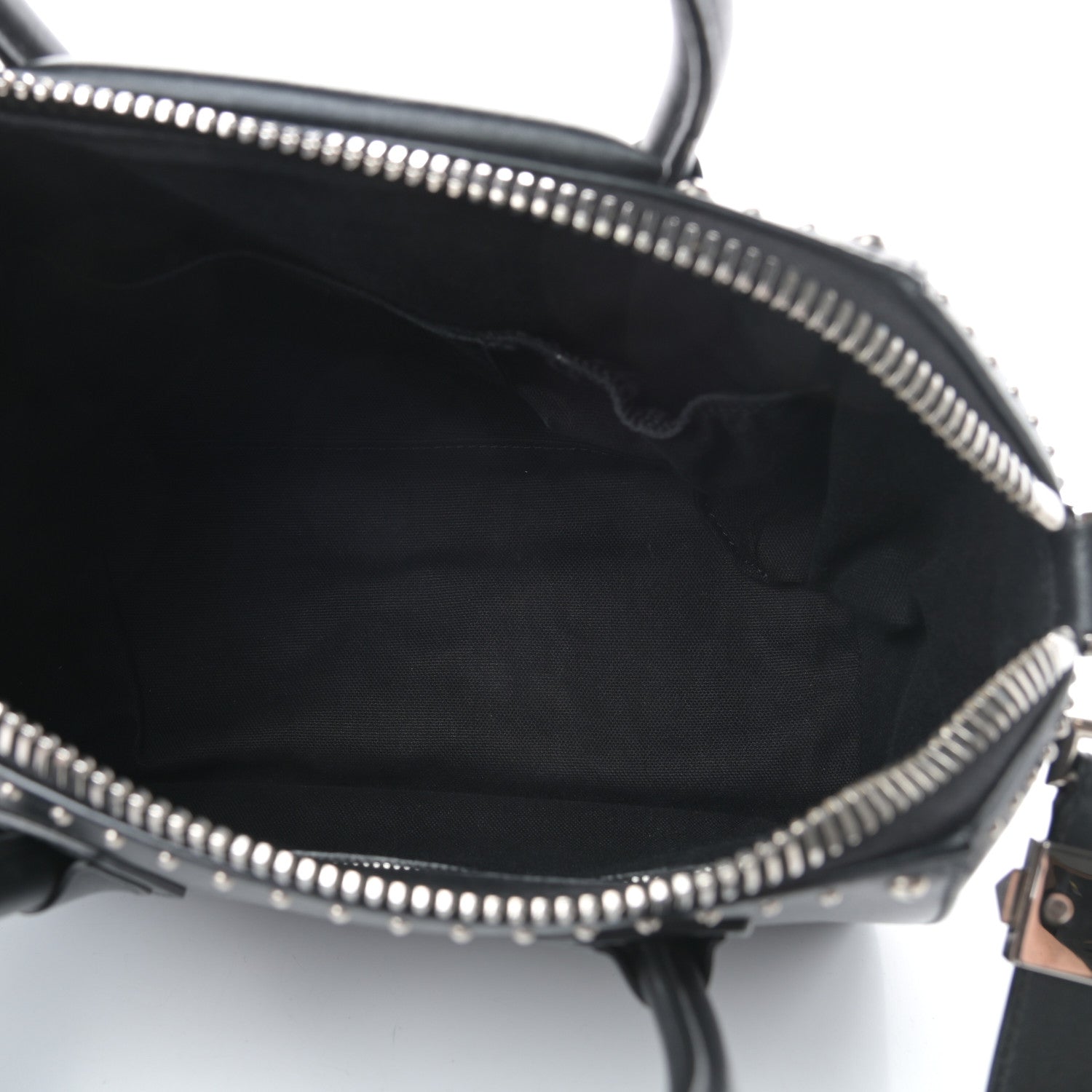 Givenchy Smooth Calfskin Small Studded Antigona Black 5 of 19