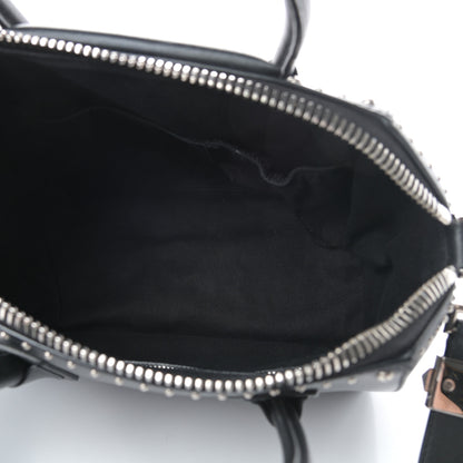 Givenchy Smooth Calfskin Small Studded Antigona Black 5 of 19