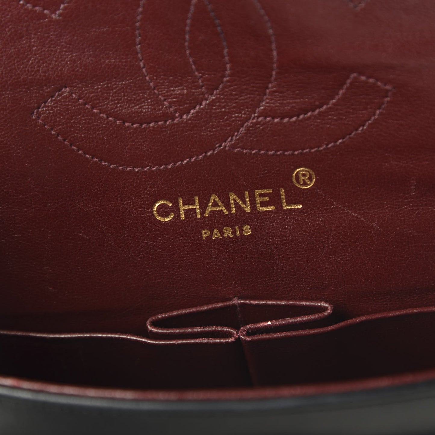 Lambskin Quilted Small Double Flap Black