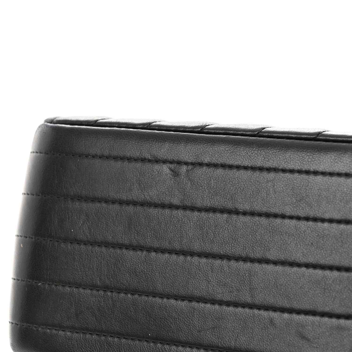 Chanel Lambskin Chevron Quilted Jumbo Double Flap So Black 18 of 19