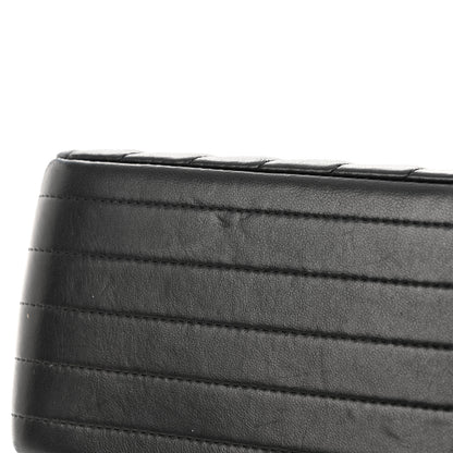 Chanel Lambskin Chevron Quilted Jumbo Double Flap So Black 18 of 19