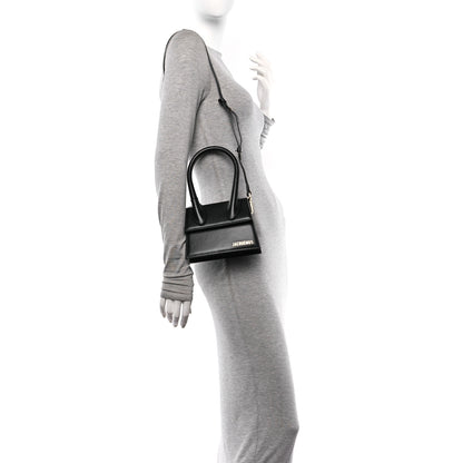 Jacquemus Smooth Calfskin Le Chiquito Moyen Black 2 of 10