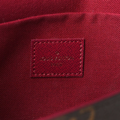 Louis Vuitton Monogram Pochette Felicie Chain Wallet Fuchsia 7 of 9