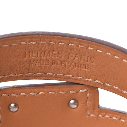 Hermes Swift O'Kelly Double Tour Bracelet T2 Etoupe 4 of 6
