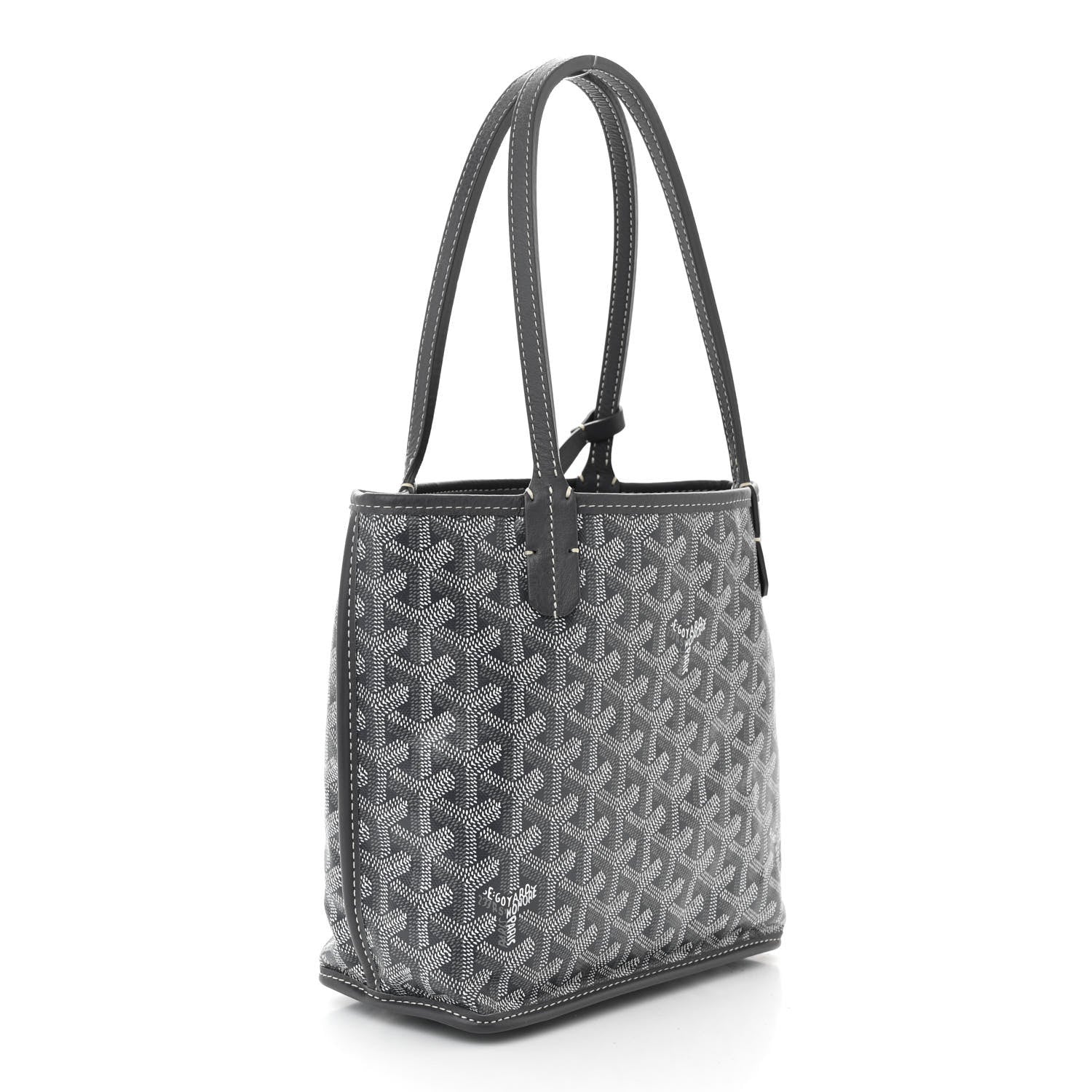 Goyard Goyardine Reversible Mini Anjou Grey 5 of 19