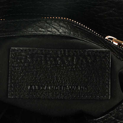 Alexander Wang Pebbled Lambskin Diego Bucket Black Rose Gold Hardware 6 of 8