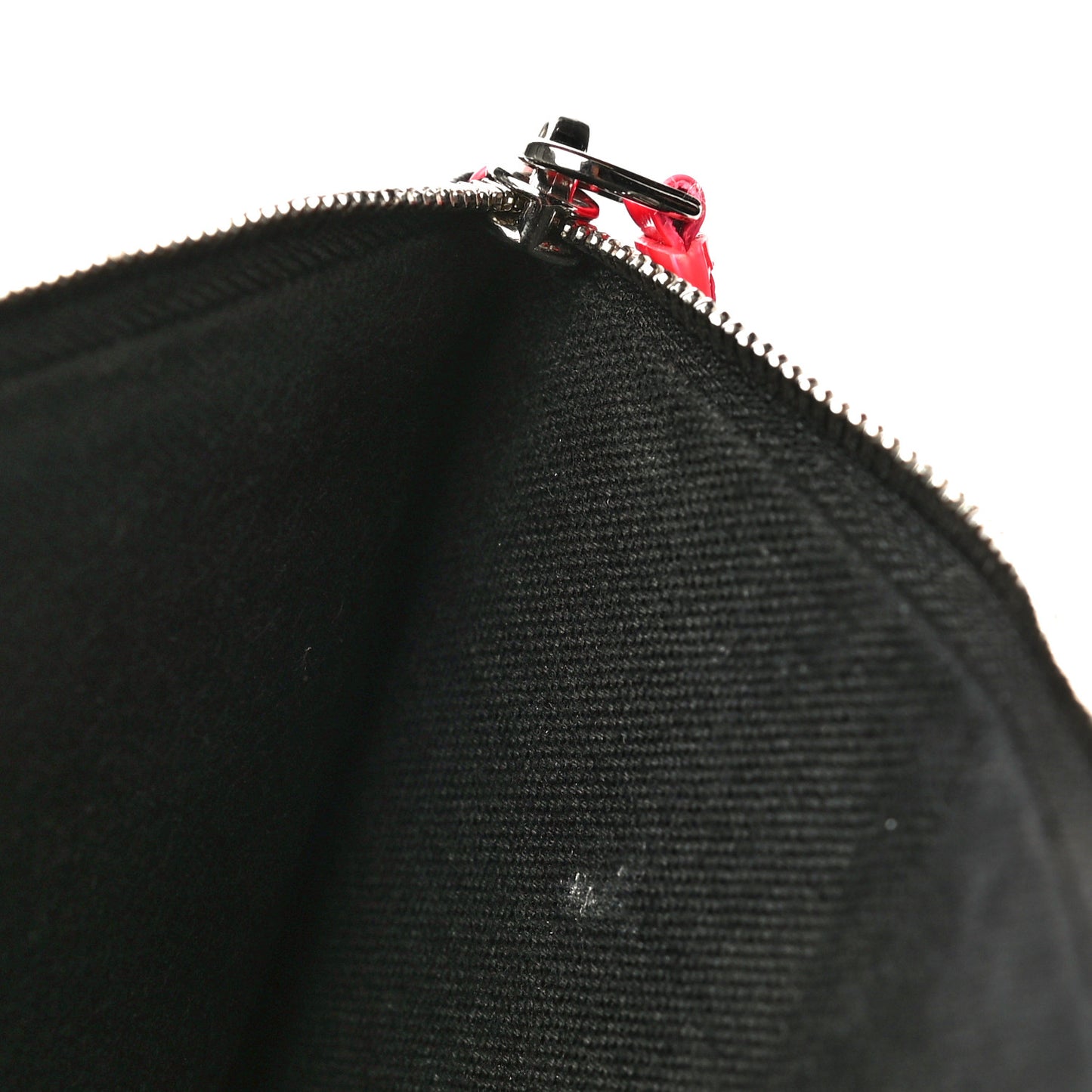 Sugar Goatskin Medium Antigona Pouch Black