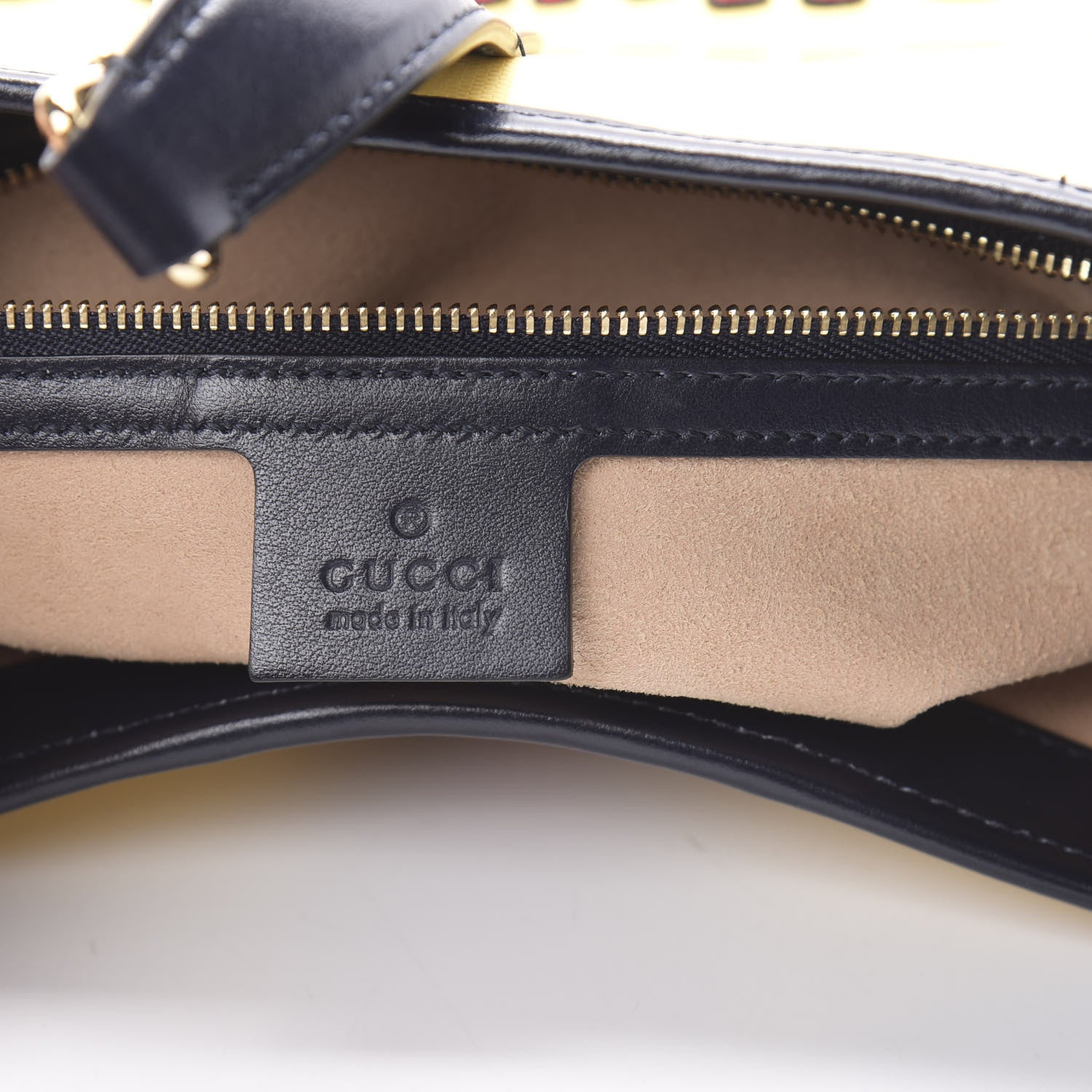 Gucci Crystal Monogram Chateau Marmont Medium Jackie O Hobo Straw Yellow Blue 5 of 9
