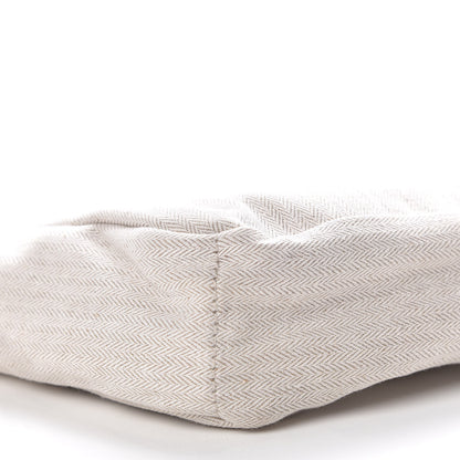 Hermes Canvas Barenia Fourbi 20 PM Pouch Naturel Fauve 5 of 9