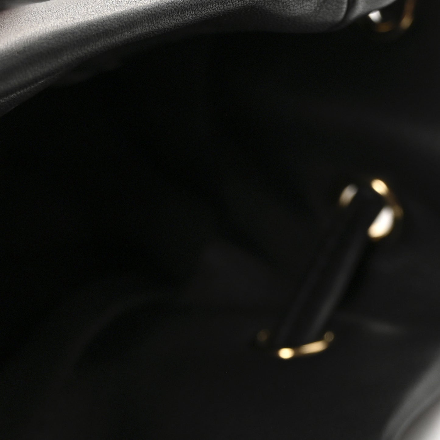 Lambskin Quilted Large Urban Spirit Backpack Black