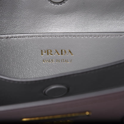 Prada Saffiano Cuir Medium Double Bag Granato Marmo 5 of 8