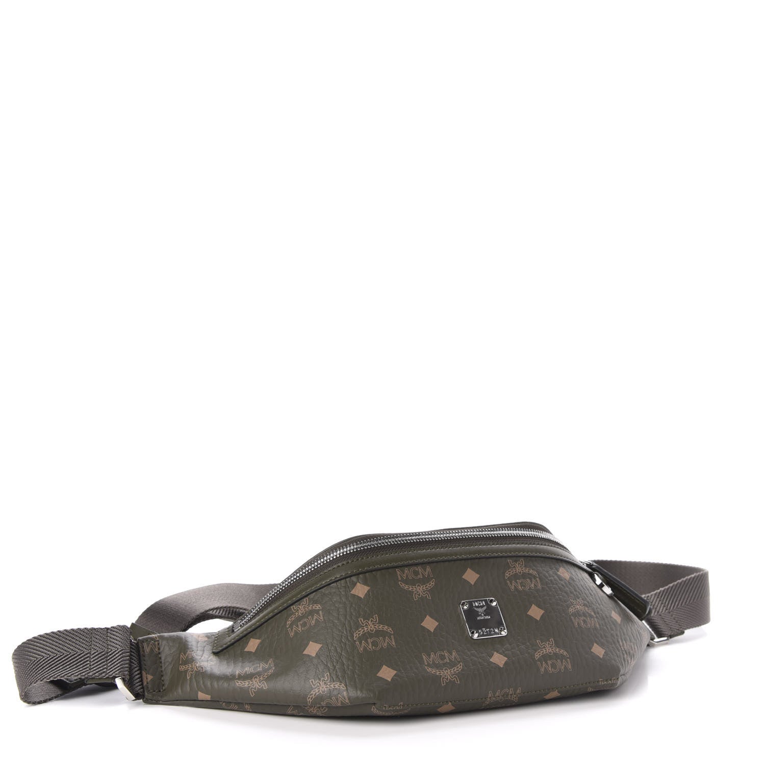 MCM Visetos Medium Belt Bag Sea Turtle 4 of 9