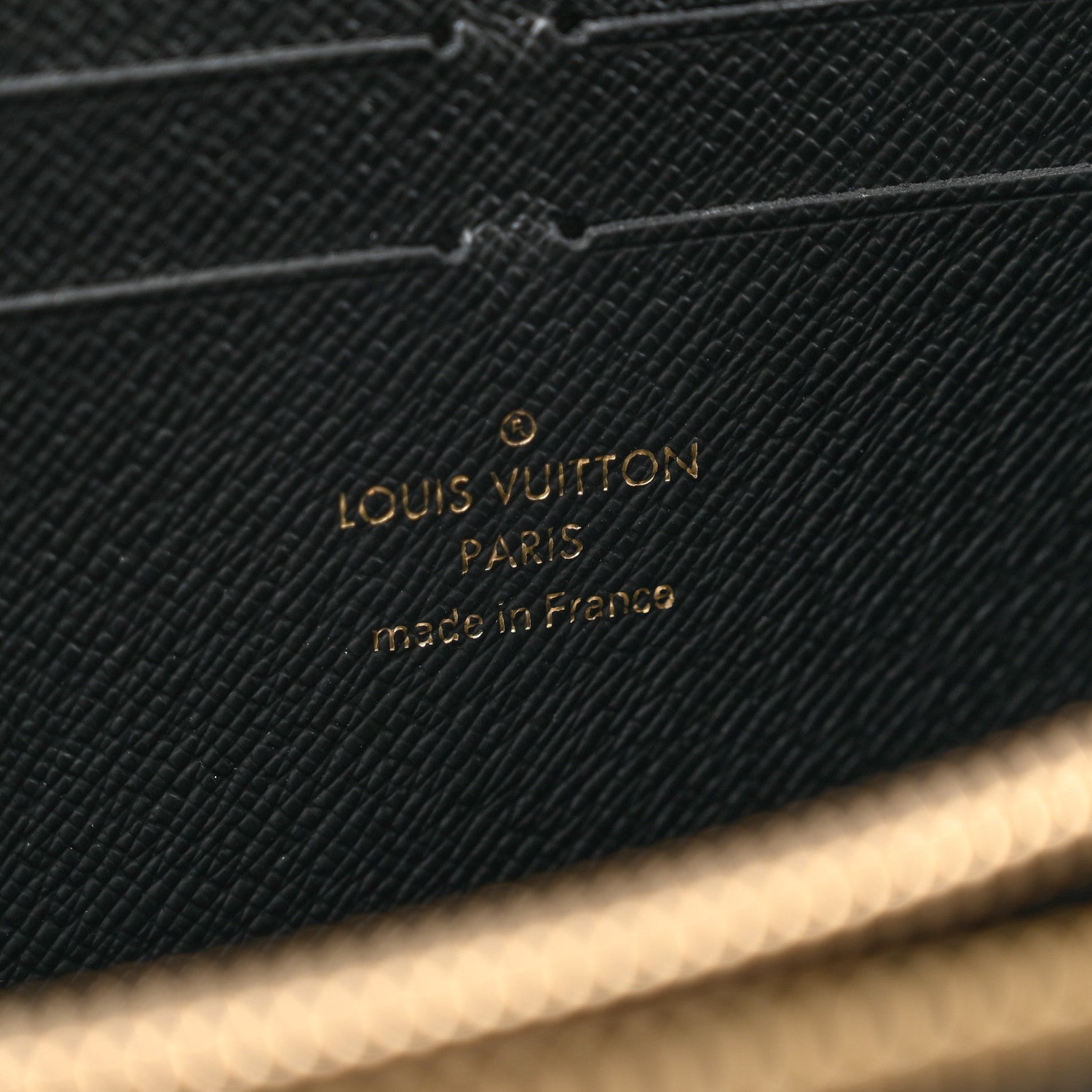 Louis Vuitton Calfskin Colored Monogram Zippy Wallet Blue Black 6 of 6