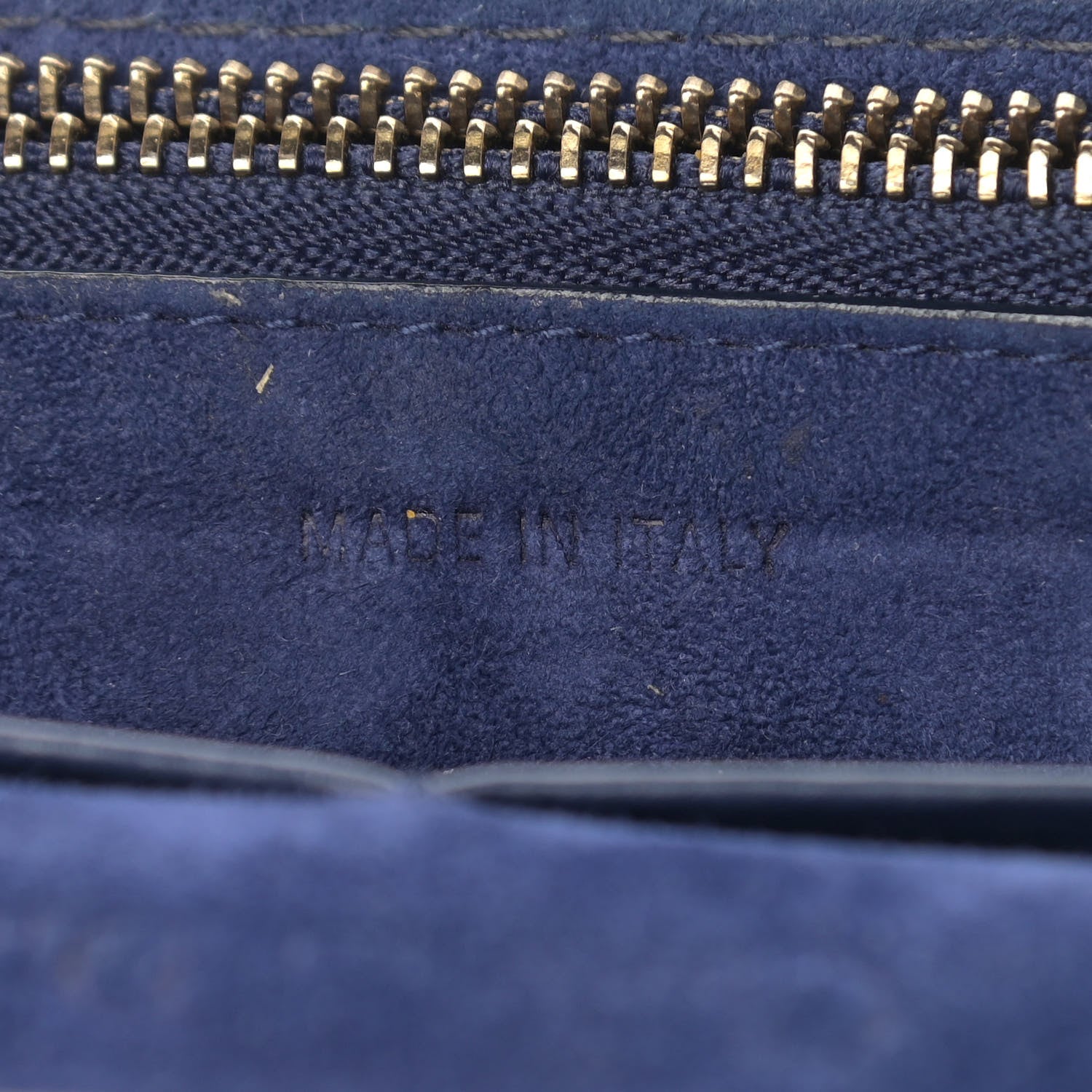 Christian Dior Calfskin J'Adior Wallet on Chain Pouch Navy Blue 7 of 13