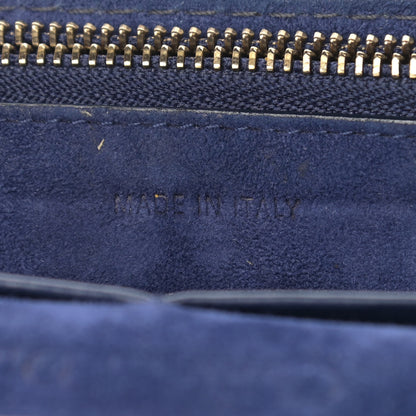 Christian Dior Calfskin J'Adior Wallet on Chain Pouch Navy Blue 7 of 13