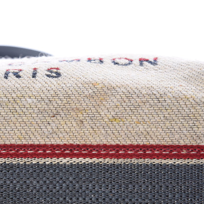 Chanel Striped Canvas Small Deauville Tote Beige 11 of 13