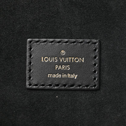 Louis Vuitton Raffia Saint Jacques Tote Black 8 of 11