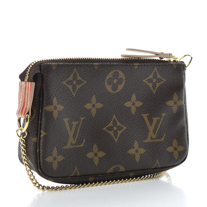 Louis Vuitton Monogram Trunks and Locks Mini Pochette Accessories 2 of 9