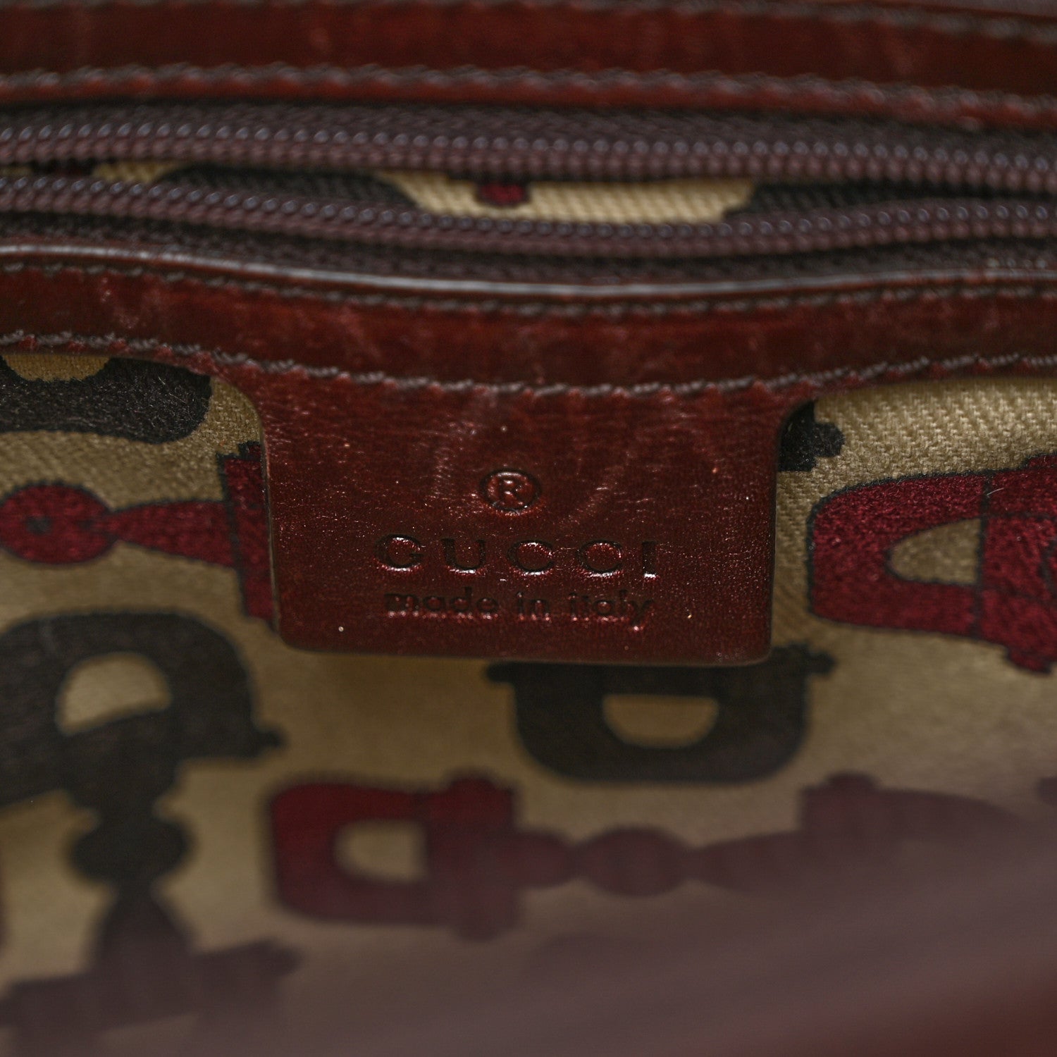 Gucci Guccissima Small Punch Tote Brown 6 of 11